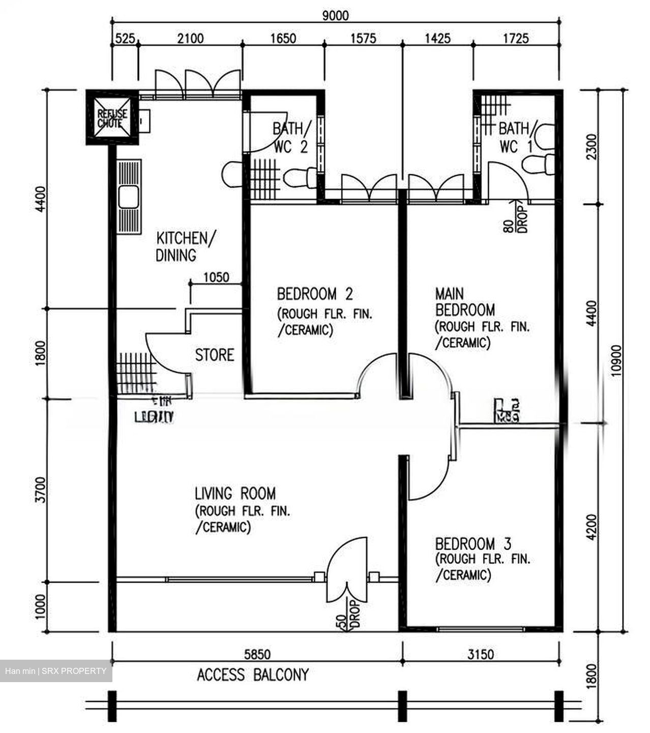 Blk 336 Woodlands Avenue 1 (Woodlands), HDB 4 Rooms #566699071